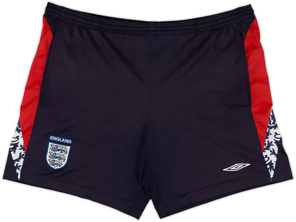 2007-09 England Umbro Training Shorts - 8/10 - (M)