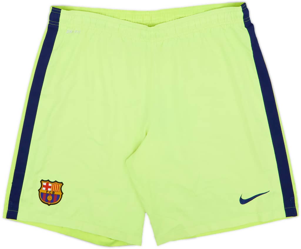 2014-15 Barcelona Third Shorts - 6/10 - (XL)