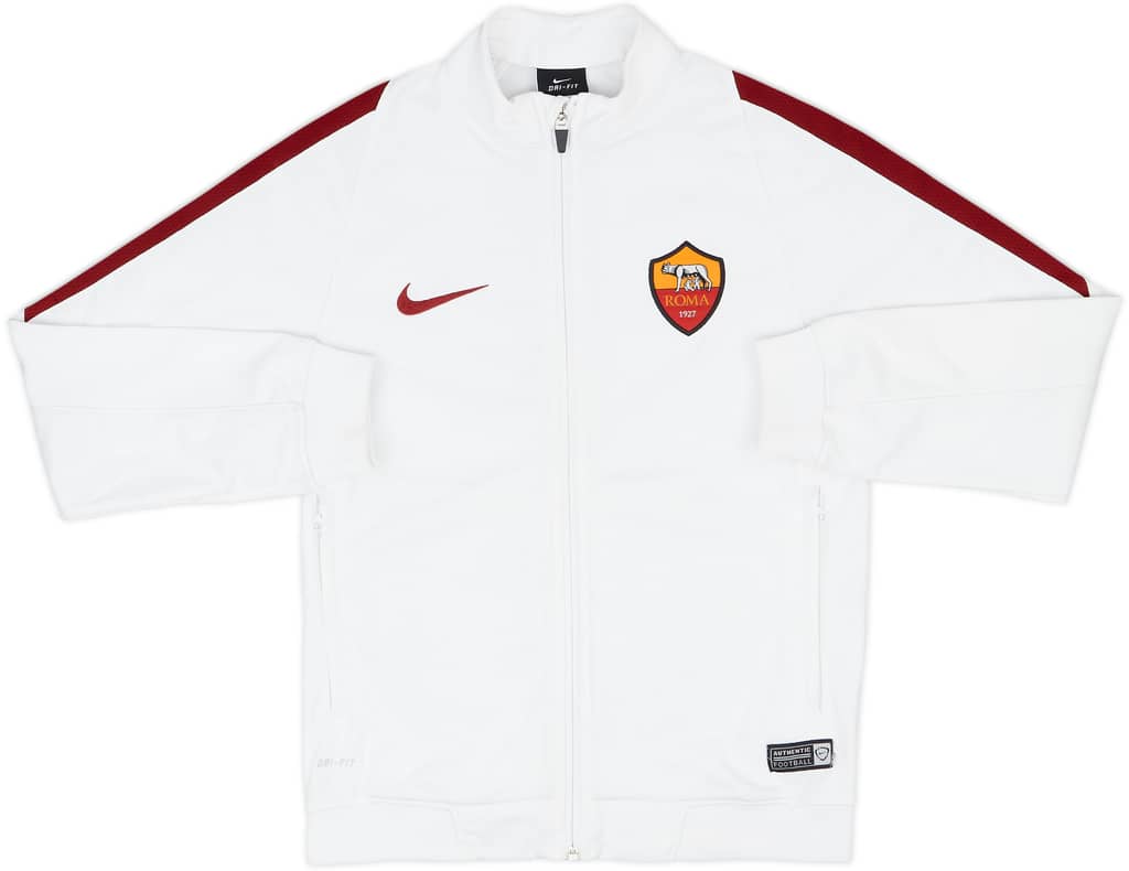 2015-16 Roma Nike Track Jacket - 8/10 - (S.Boys)