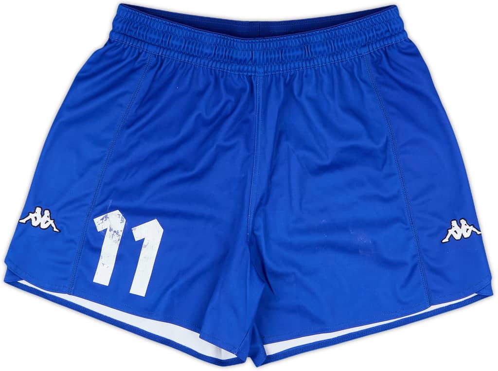 2000-01 Italy Player Issue Home Shorts #11 - 6/10 - (L)