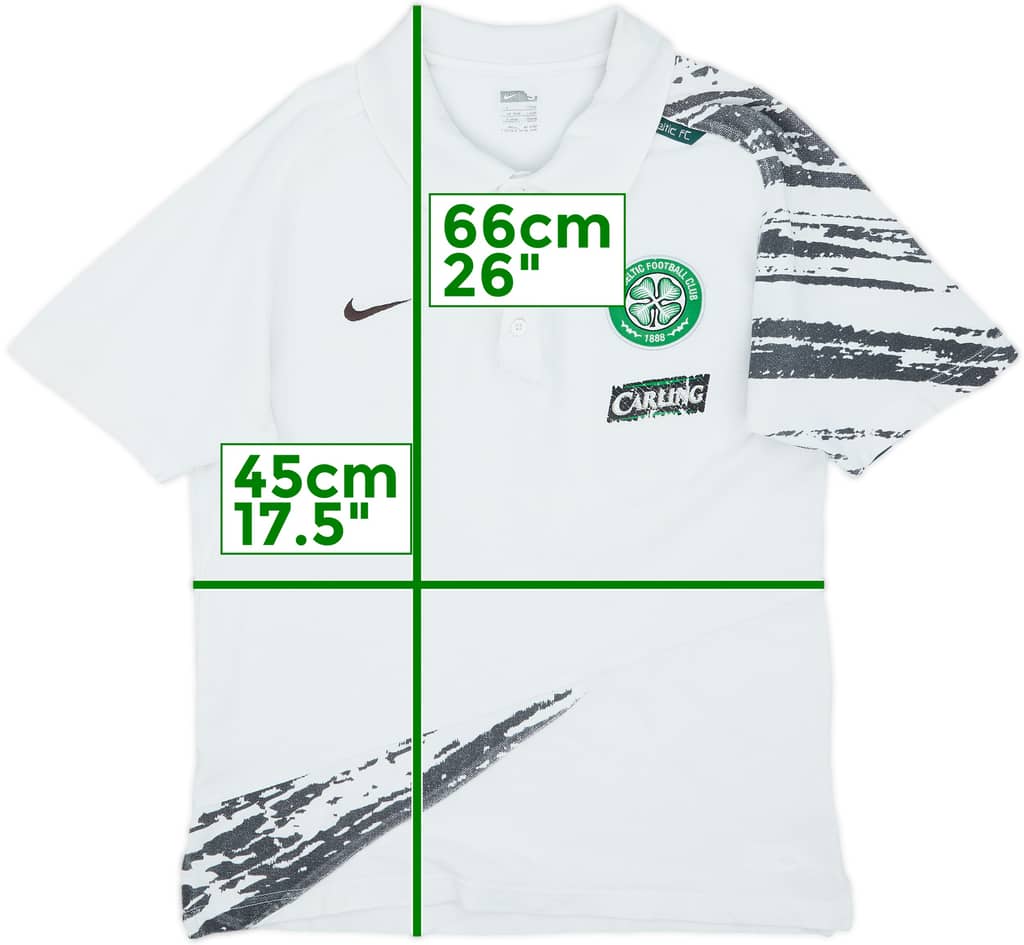 2007-08 Celtic Nike Polo Shirt - 4/10 - (S)