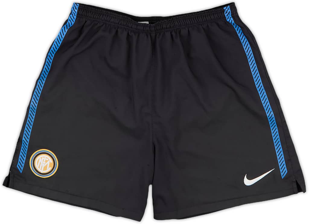 2010-11 Inter Milan Home Shorts - 7/10 - (M.Boys)