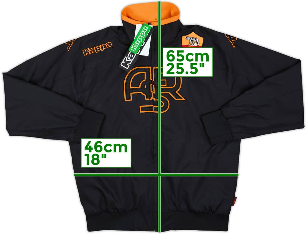 Chaqueta de chándal Kappa del Roma 2012-13 (L.Niños)