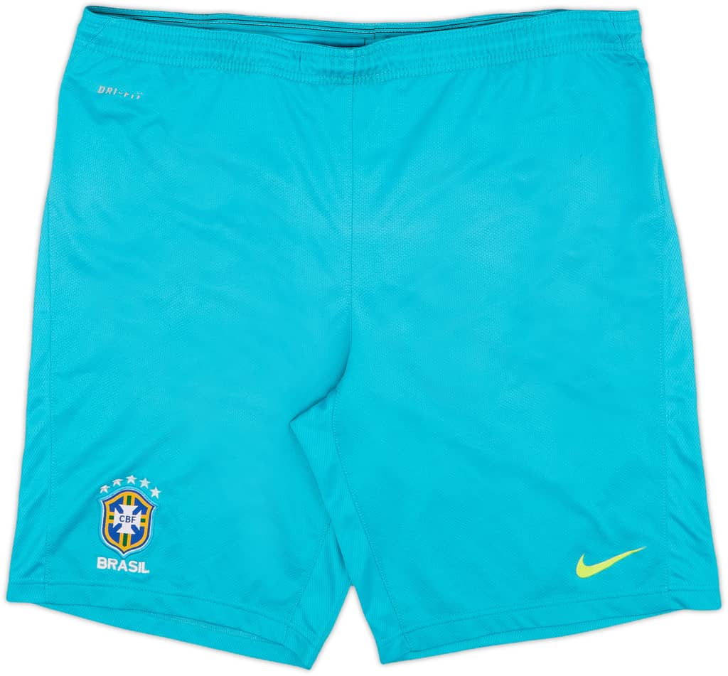 2012-13 Brazil Nike Training Shorts - 7/10 - (L)