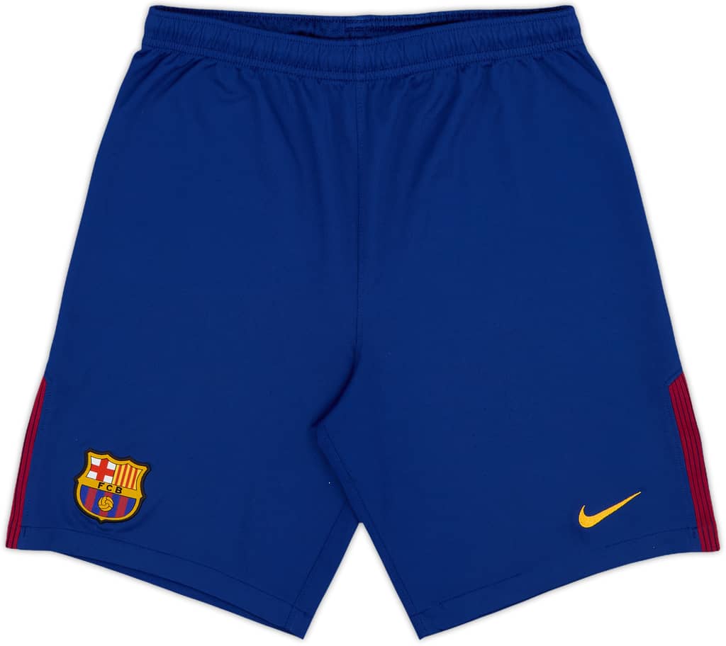 2017-18 Barcelona Home Shorts - 8/10 - (XL.Boys)