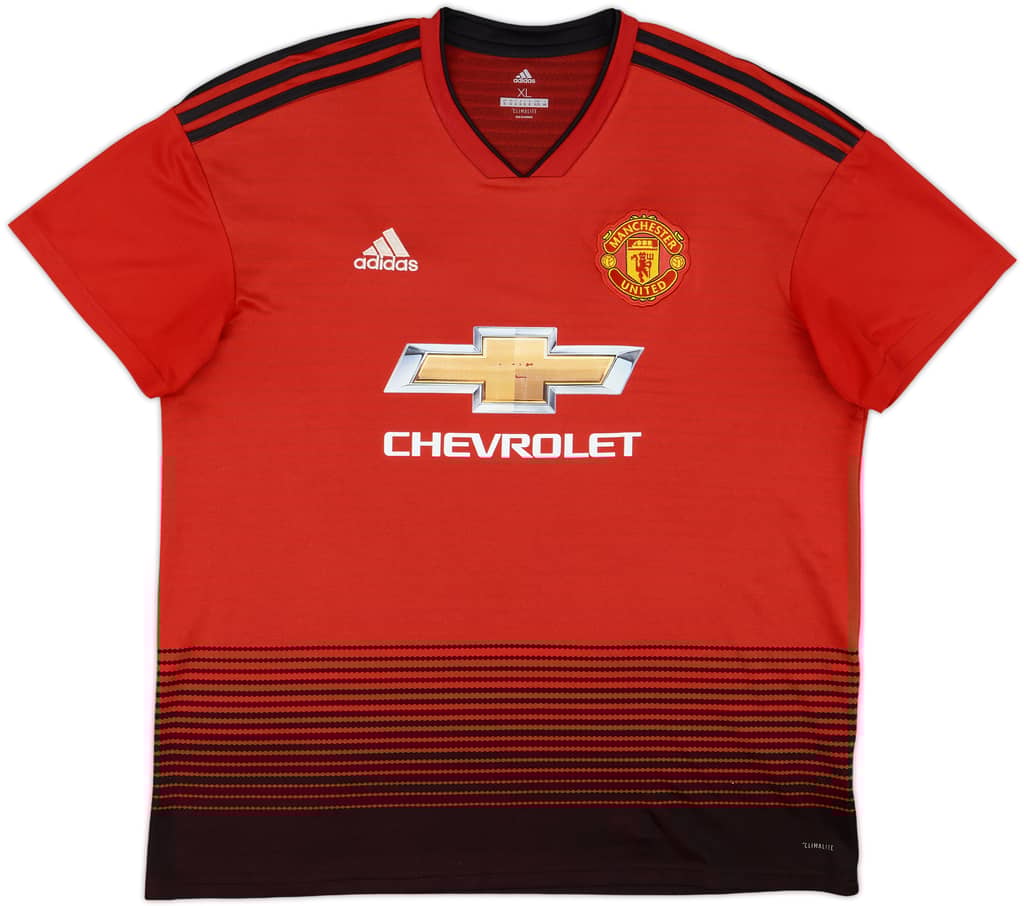2018-19 Manchester United Home Shirt - 5/10 - (XL)