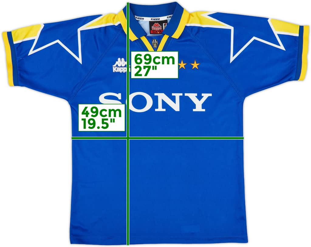 1995-96 Juventus Away Shirt - 8/10 - (S)
