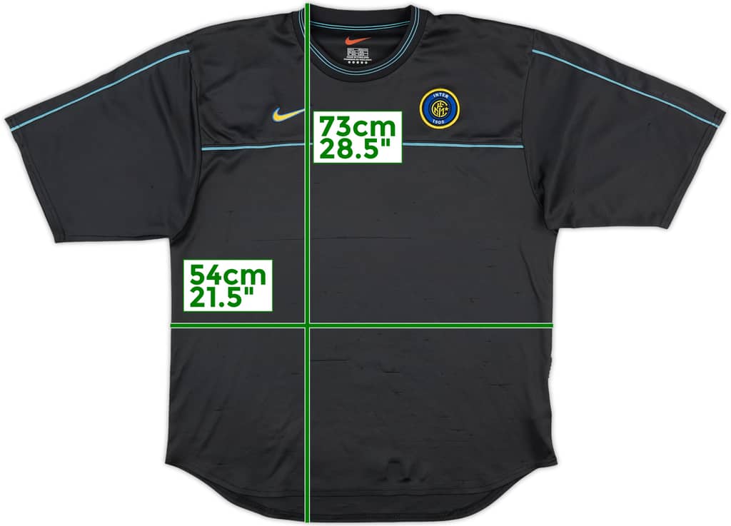 1999-00 Inter Milan Nike Training Shirt - 6/10 - (M)
