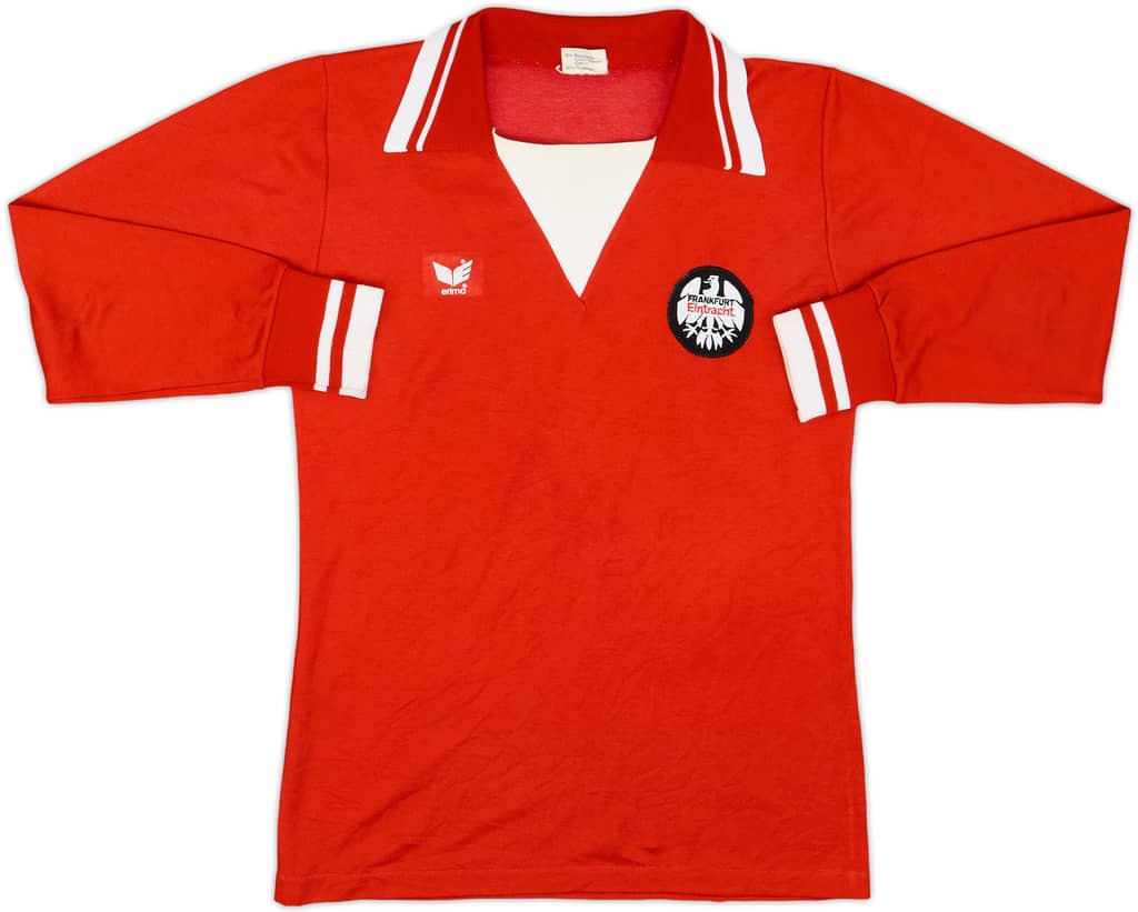 1978-79 Eintracht Frankfurt Home L/S Shirt - 9/10 - (S)