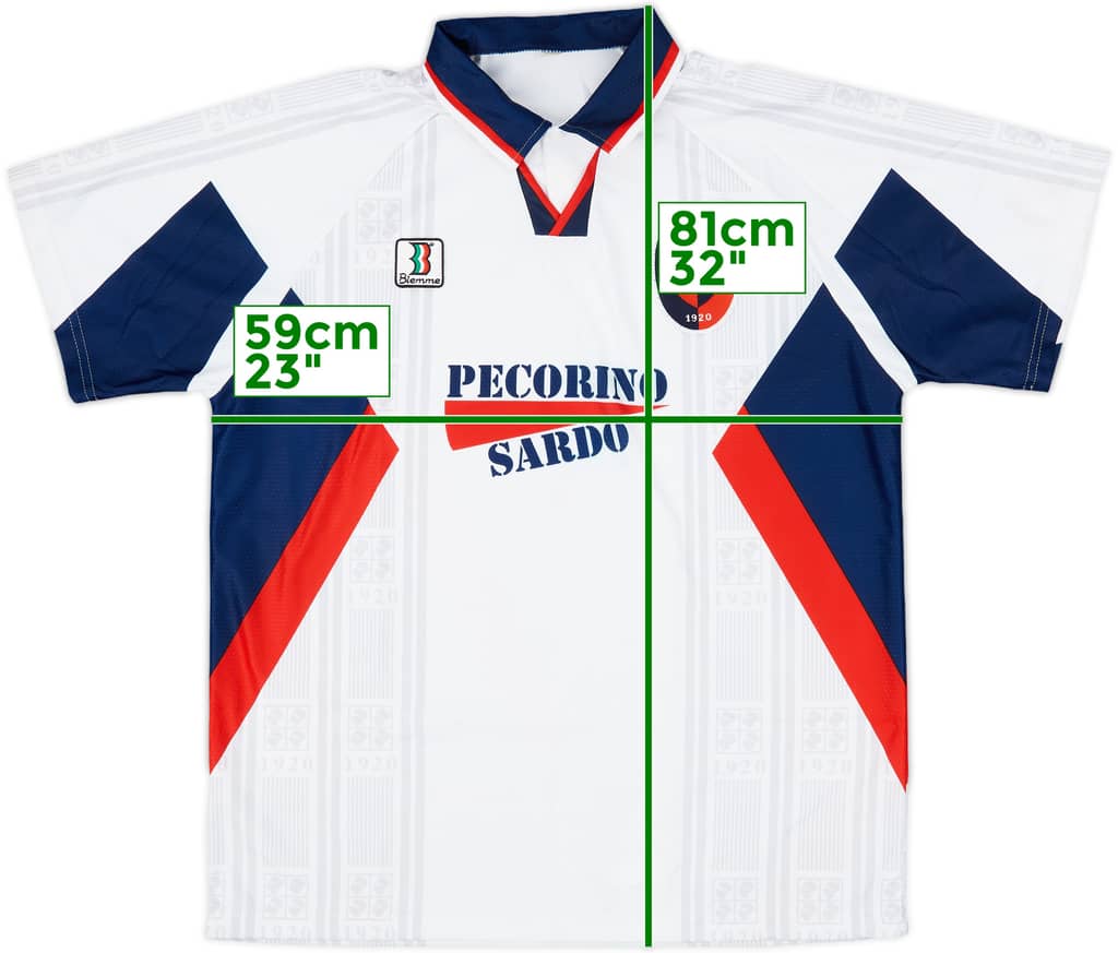 1998-99 Cagliari Away Shirt - 7/10 - (M)