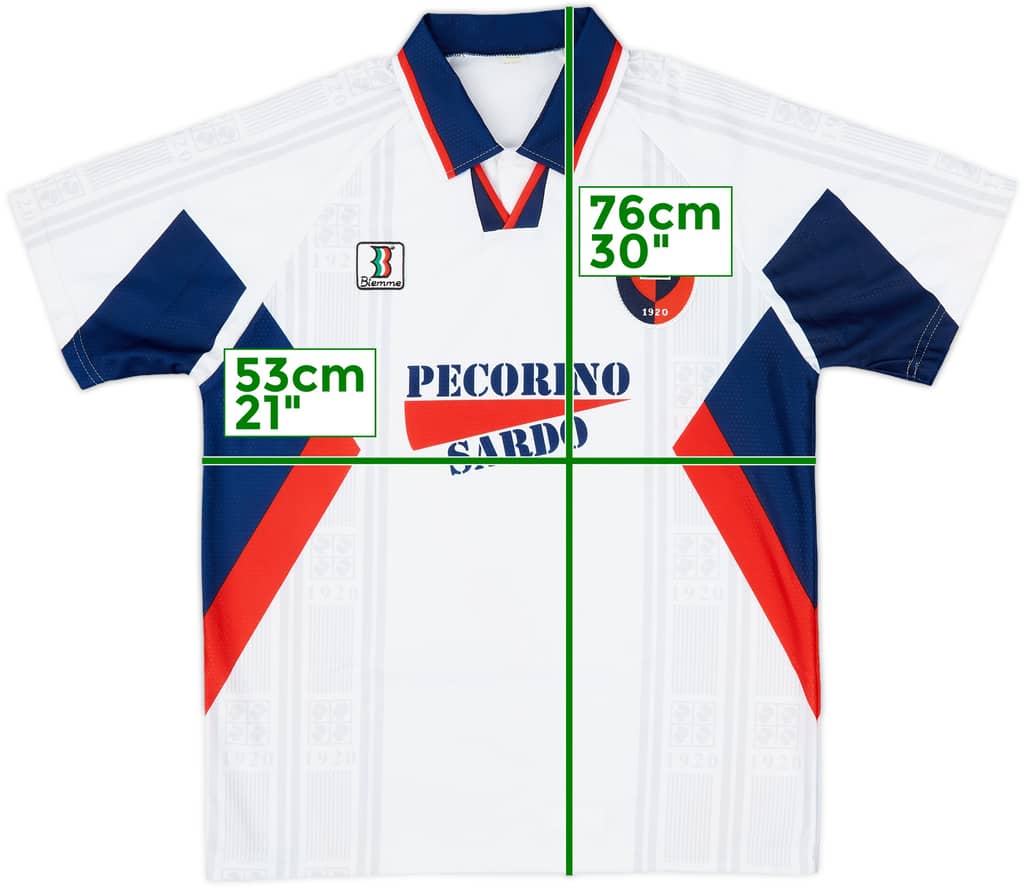 1998-99 Cagliari Away Shirt - 8/10 - (S)