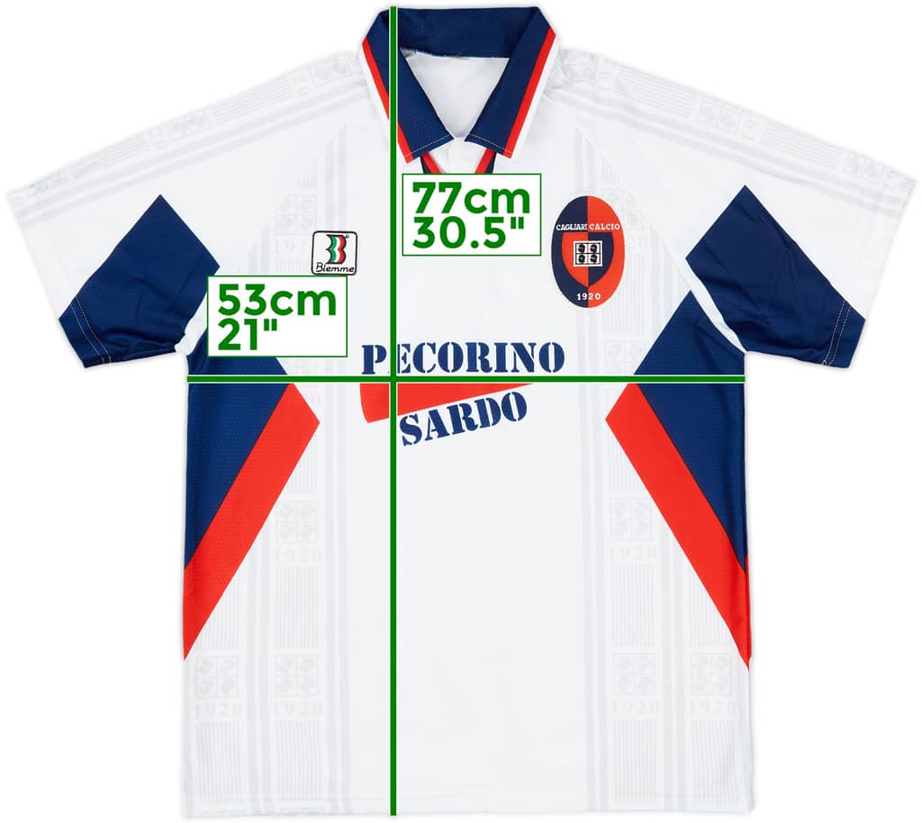 1998-99 Cagliari Away Shirt - 10/10 - (S)