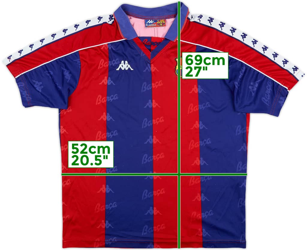 1992-95 Barcelona Home Shirt - 9/10 - (M)