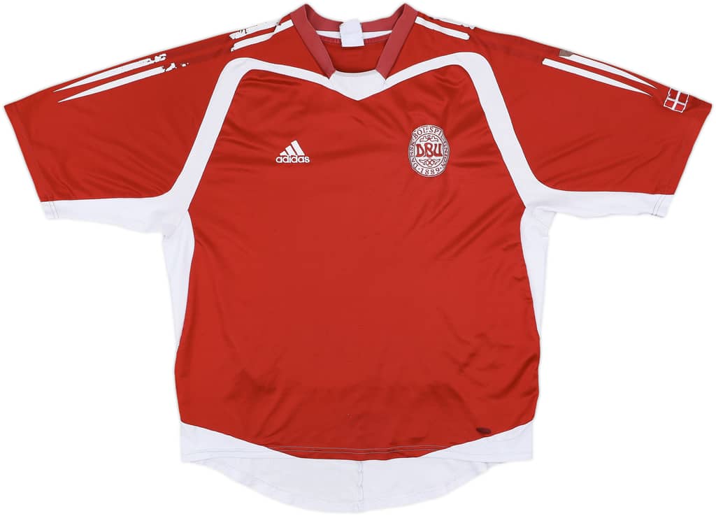 2004-05 Denmark Home Shirt - 4/10 - (XL)