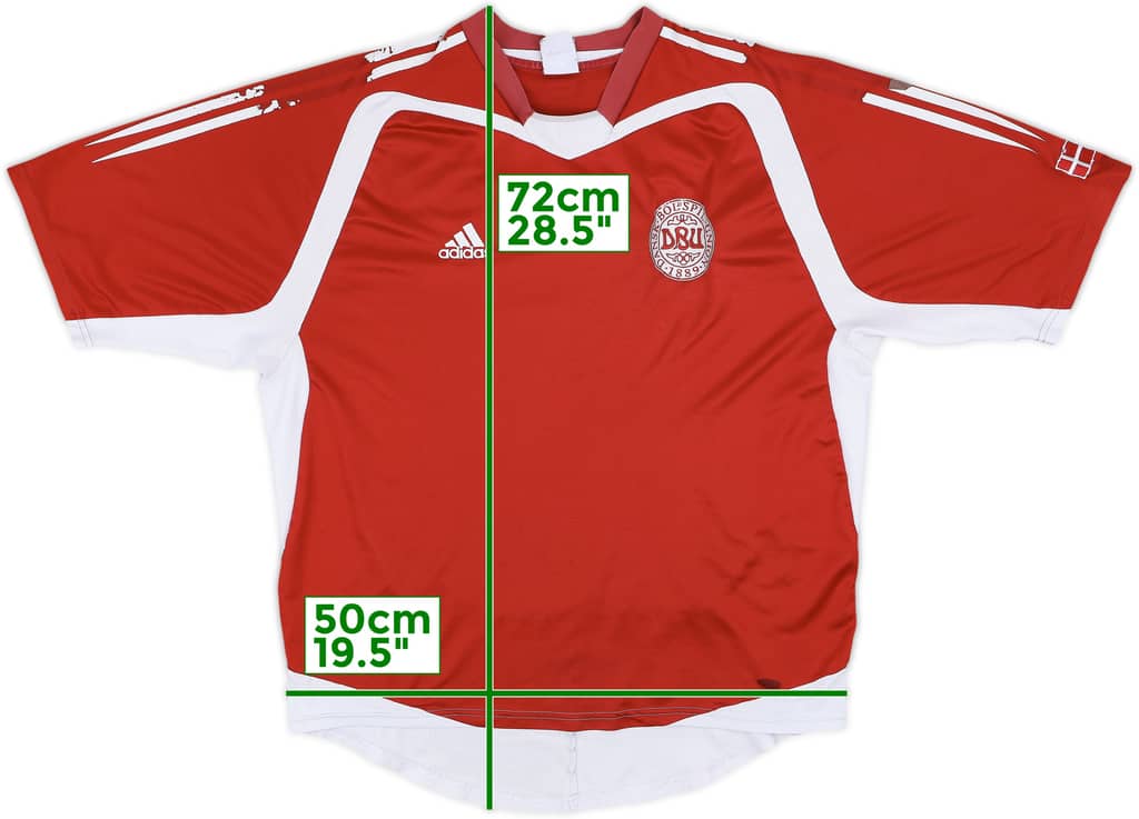 2004-05 Denmark Home Shirt - 4/10 - (XL)