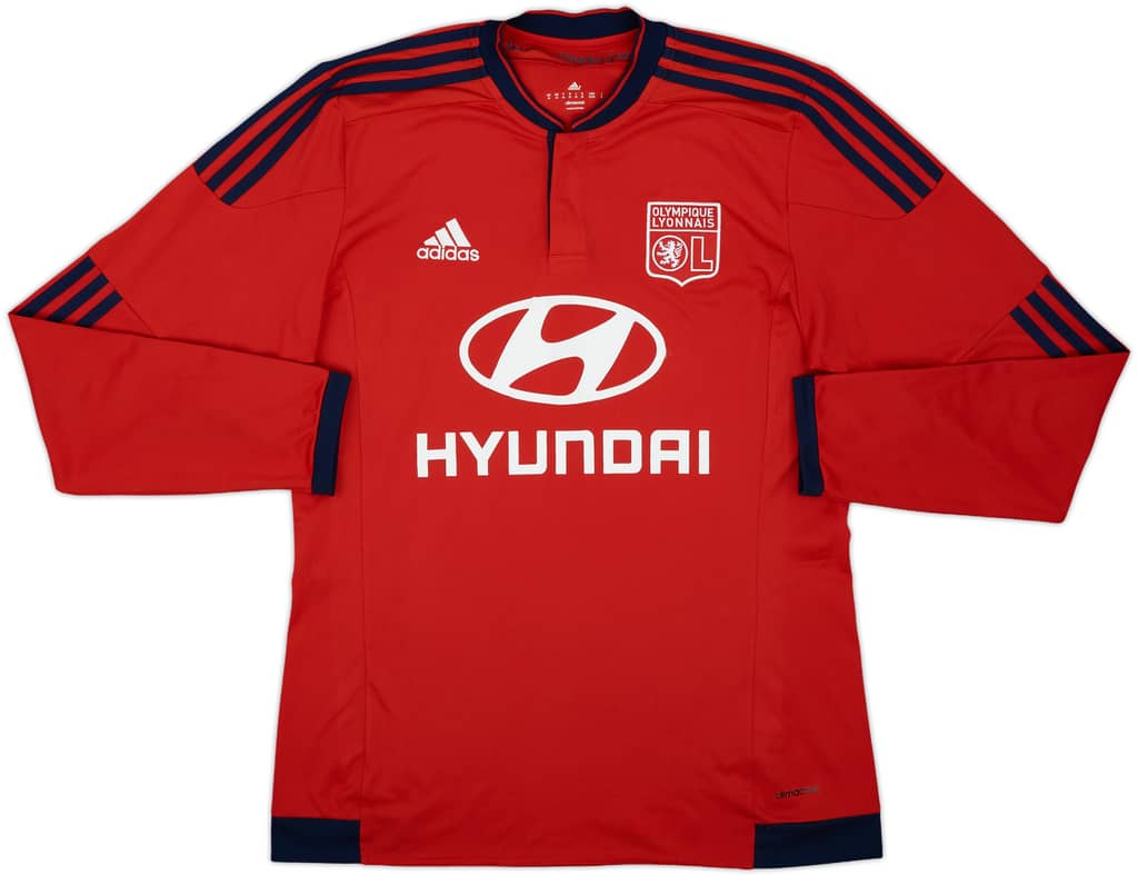 2015-16 Lyon Away L/S Shirt - 7/10 - (M)