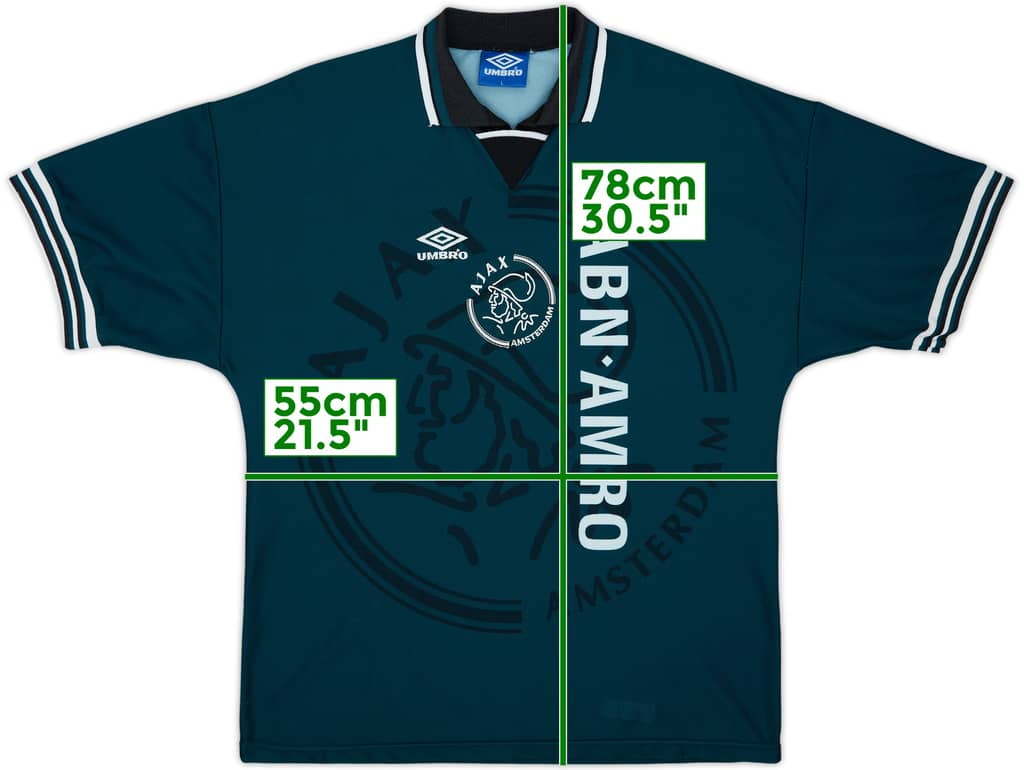 1995-96 Ajax Away Shirt - 9/10 - (L)