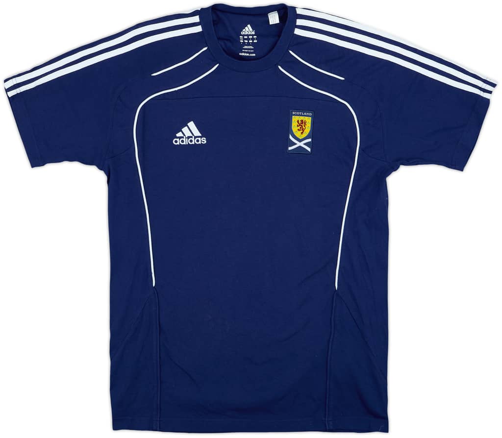 2010-11 Scotland adidas Cotton Tee - 6/10 - (M)