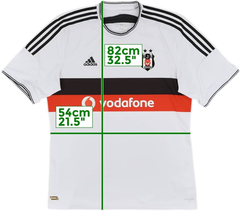 2014-15 Besiktas Home Shirt - 7/10 - (XL)