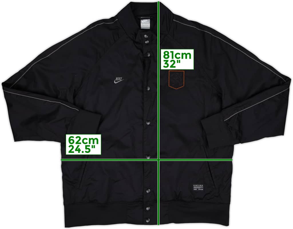2012-13 Netherlands Nike Track Jacket - 8/10 - (XXL)