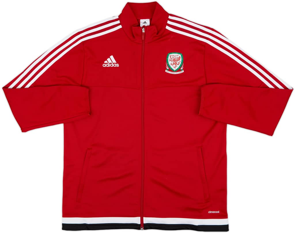 2016-17 Wales adidas Track Jacket - 7/10 - (L)
