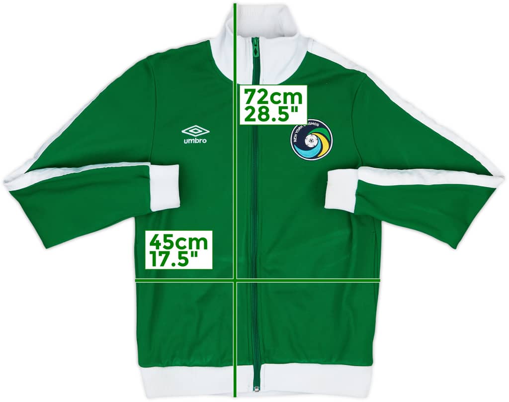 2011-12 New York Cosmos Umbro Track Jacket - 8/10 - (S)