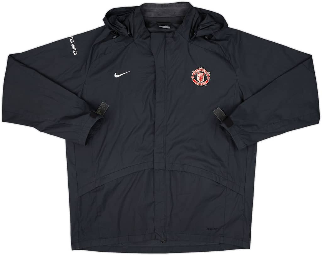 2006-07 Manchester United NIke Hooded Rain Jacket - 5/10 - (M)