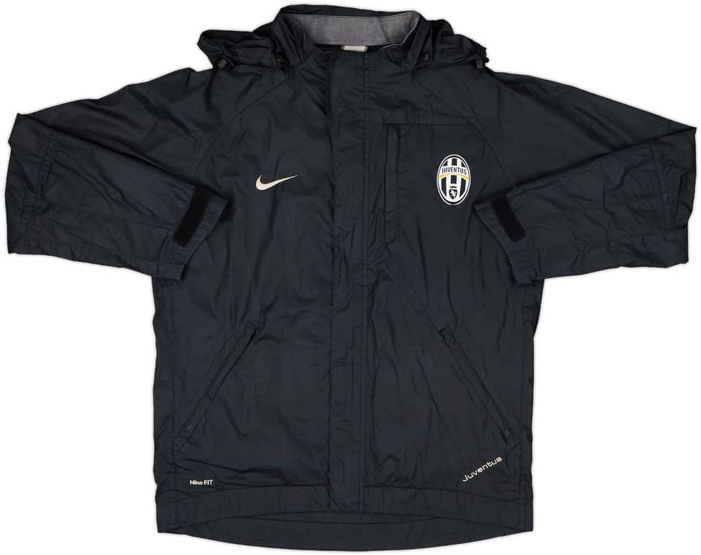 2007-08 Juventus Nike Hooded Rain Jacket - 5/10 - (S)