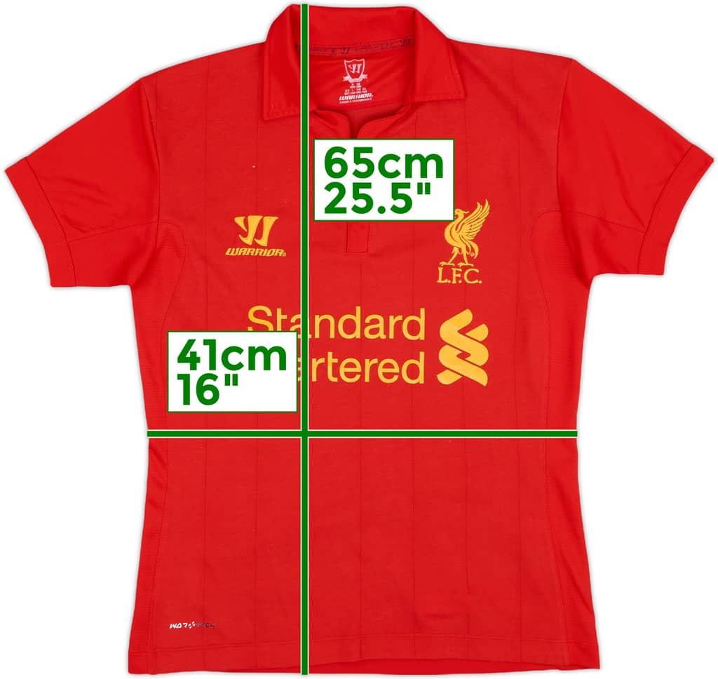 2012-13 Liverpool Home Shirt - 7/10 - (Women's M)