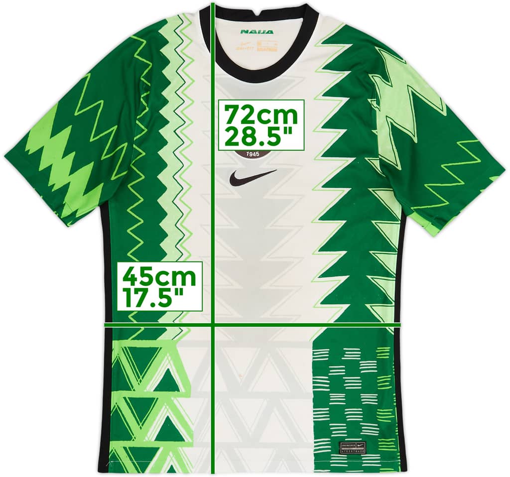 2020-21 Nigeria Home Shirt - 6/10 - (S)