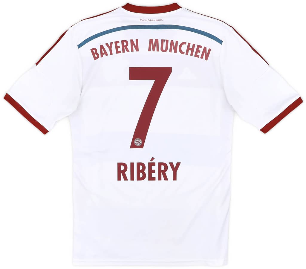 2014-15 Bayern Munich Away Shirt Ribery #7 - 7/10 - (M)