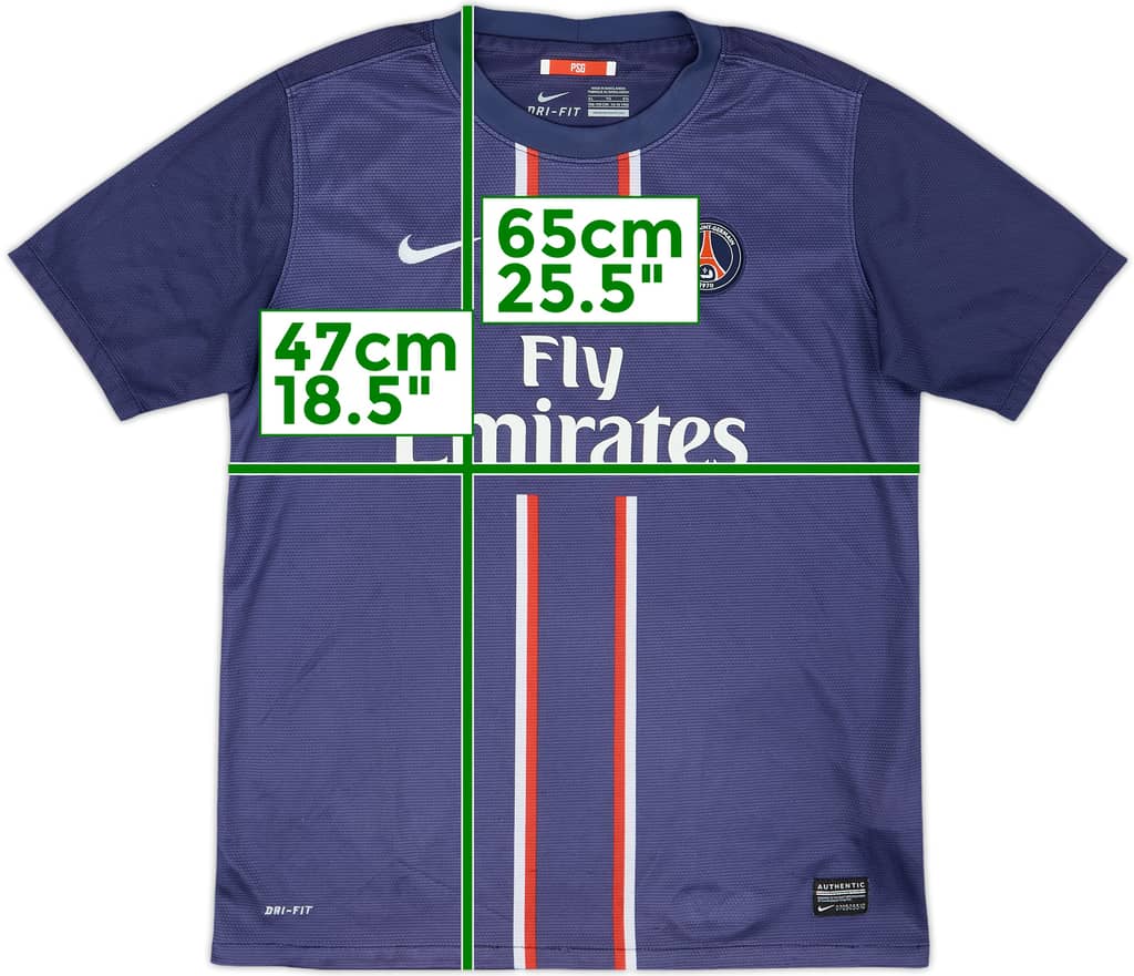 2012-13 Paris Saint-Germain Home Shirt - 5/10 - (XL.Boys)