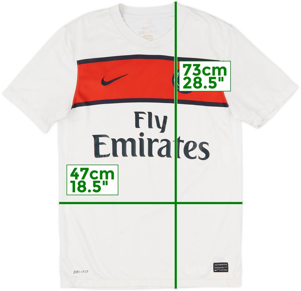 2011-12 Paris Saint-Germain Away Shirt - 5/10 - (S)