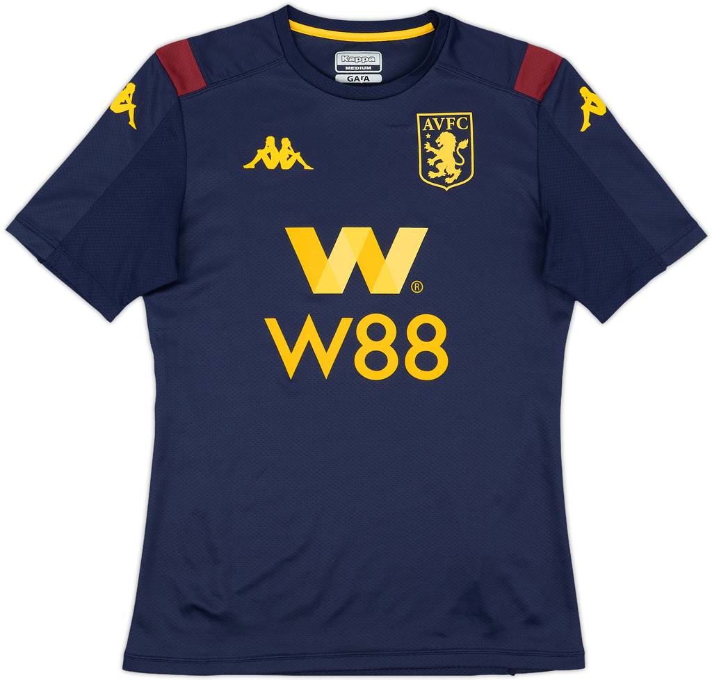 2019-20 Aston Villa Kappa Training Shirt - 8/10 - (M)