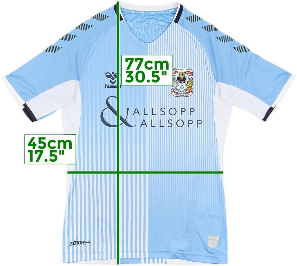 2019-20 Coventry Home Shirt - 8/10 - (S)