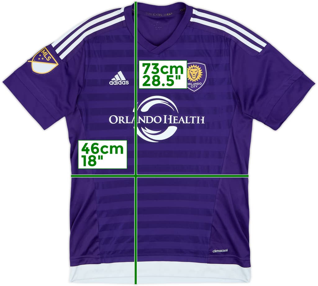 2015 Orlando City Camiseta Local - 7/10 - (M)