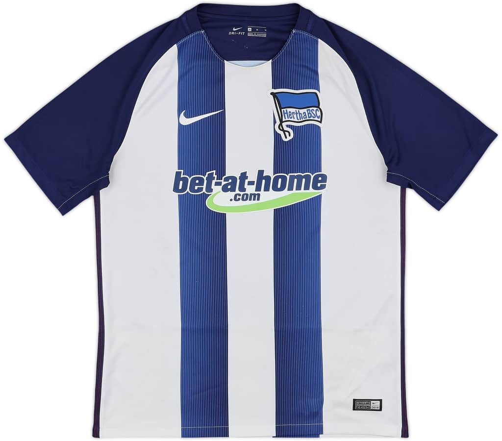 2016-17 Hertha Berlin Home Shirt - 5/10 - (M)