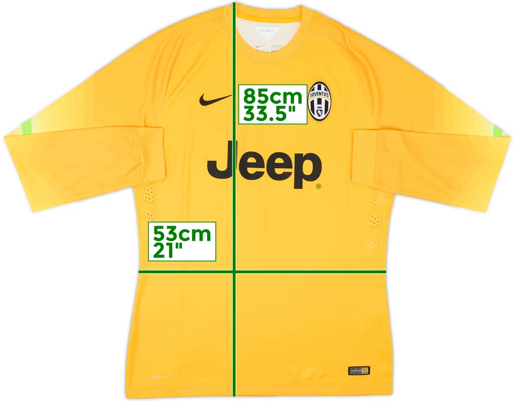 2014-15 Juventus Player Issue GK Shirt - 10/10 - (XL)