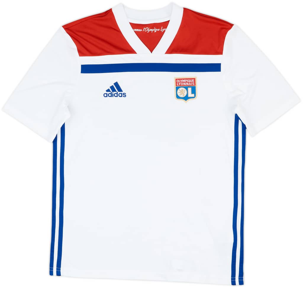 2018-19 Lyon Home Shirt - 9/10 - (L.Boys)