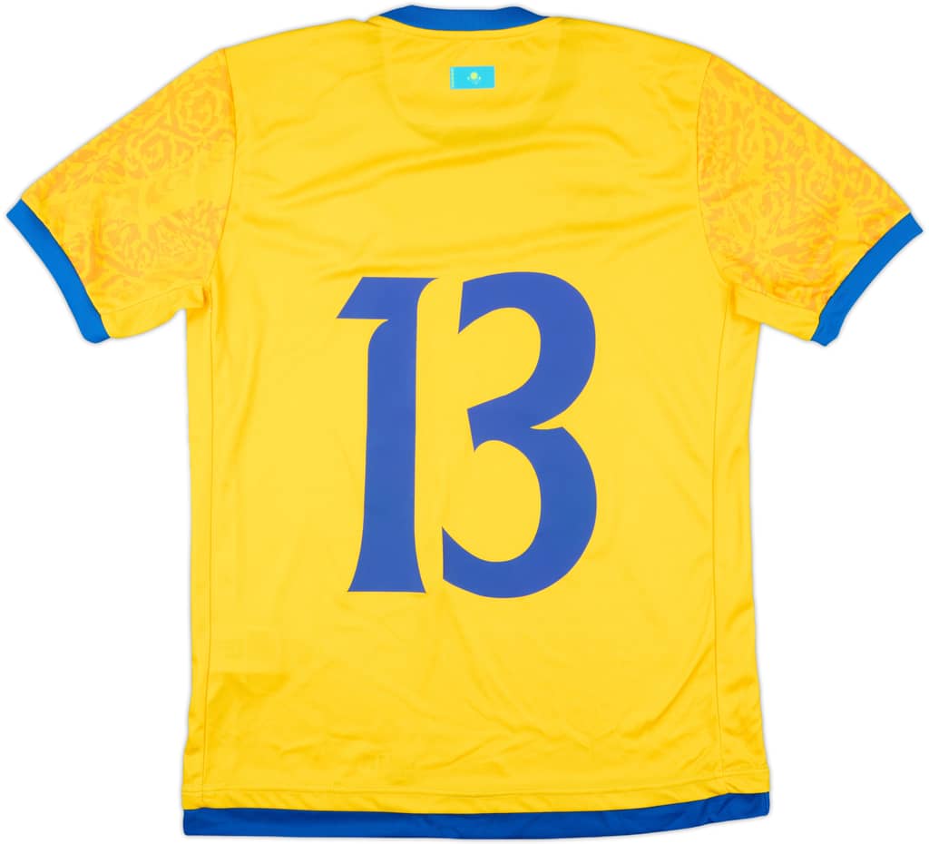 2023-24 Kazakhstan Match Issue Home Shirt #13