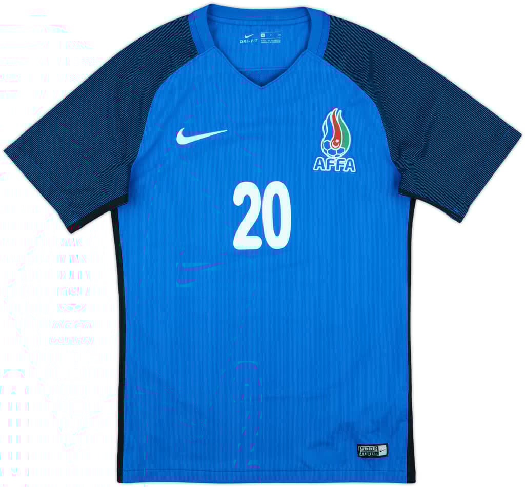 2017-18 Azerbaijan Match Issue Home Shirt #20