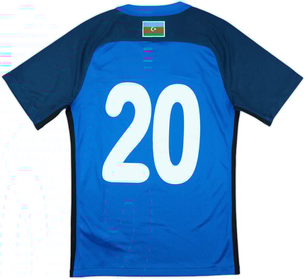 2017-18 Azerbaijan Match Issue Home Shirt #20
