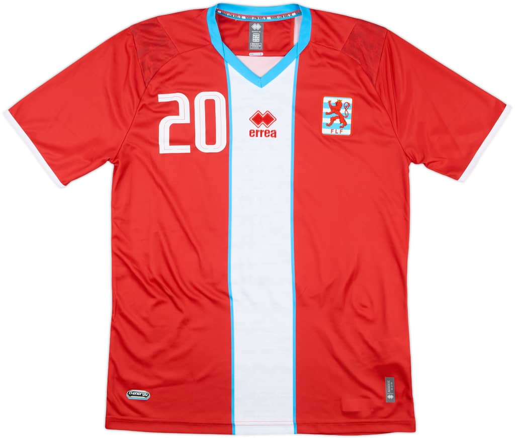 2022-24 Luxembourg Match Issue Home Shirt #20