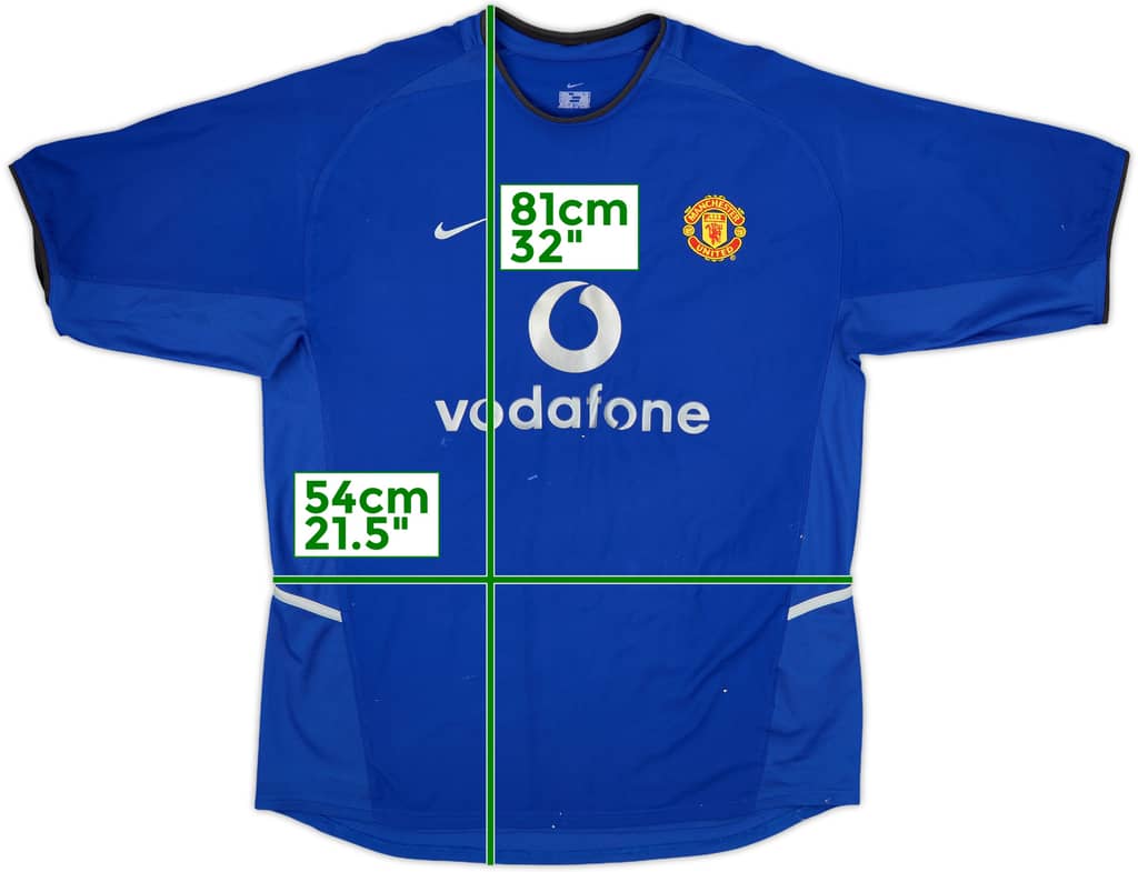 2002-03 Manchester United Third Shirt - 5/10 - (XL)