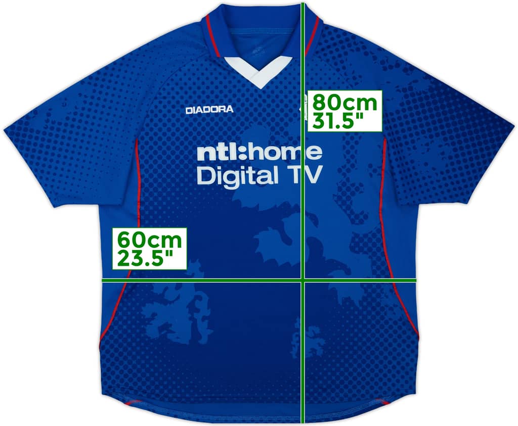 2002-03 Rangers Home Shirt - 8/10 - (XXL)