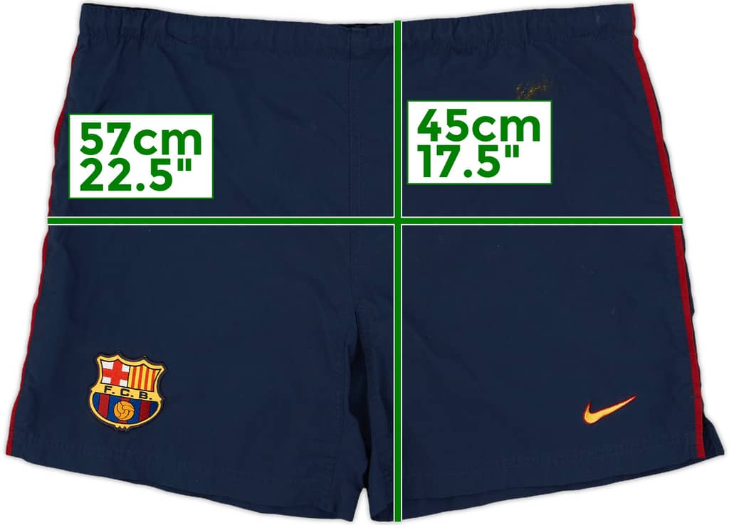 1998-99 Barcelona Home Shorts - 5/10 - (M)