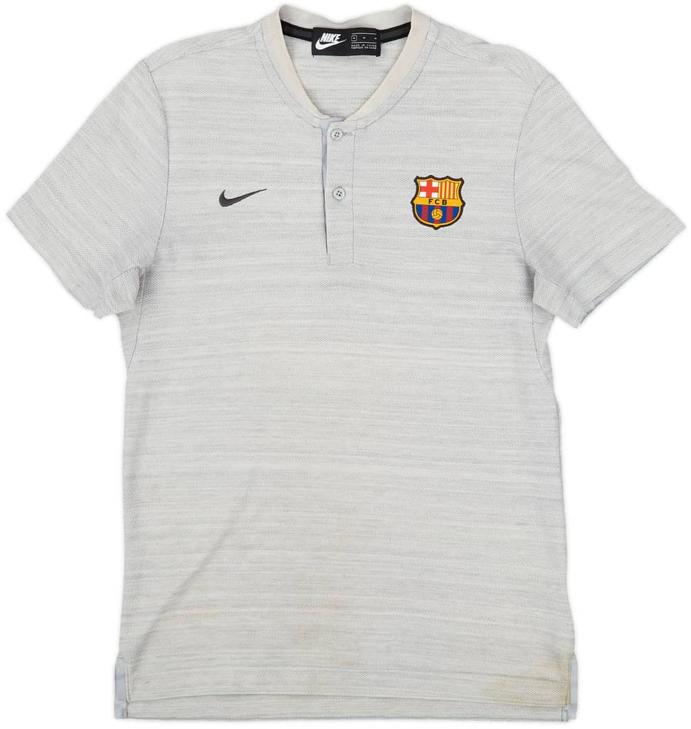 2018-19 Barcelona Nike Polo Shirt - 8/10 - (M)