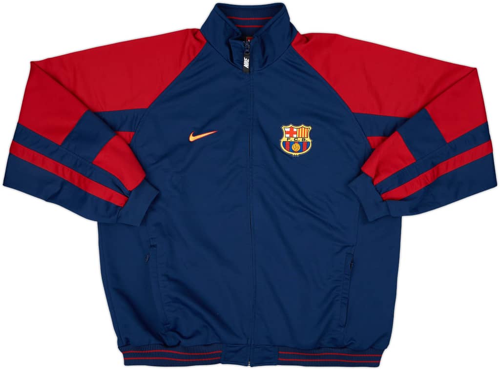 1999-00 Barcelona Nike Track Jacket - 8/10 - (XL)