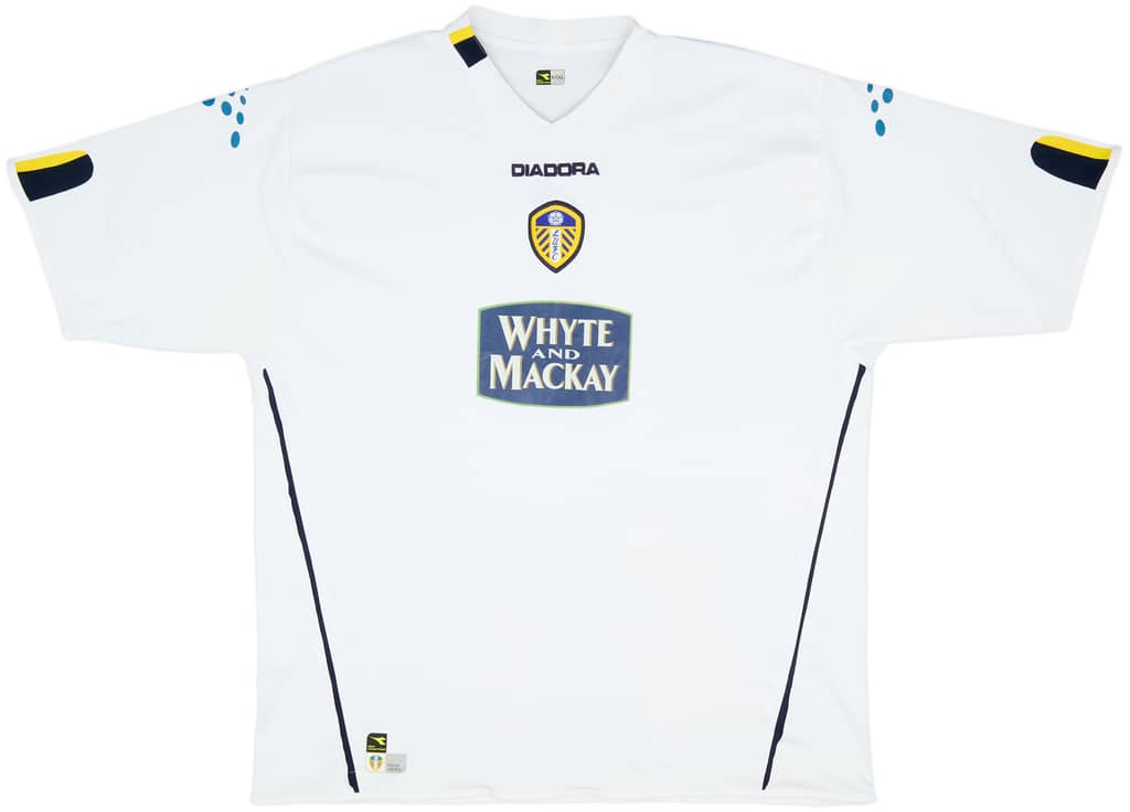 2004-05 Leeds United Home Shirt - 7/10 - (3XL)