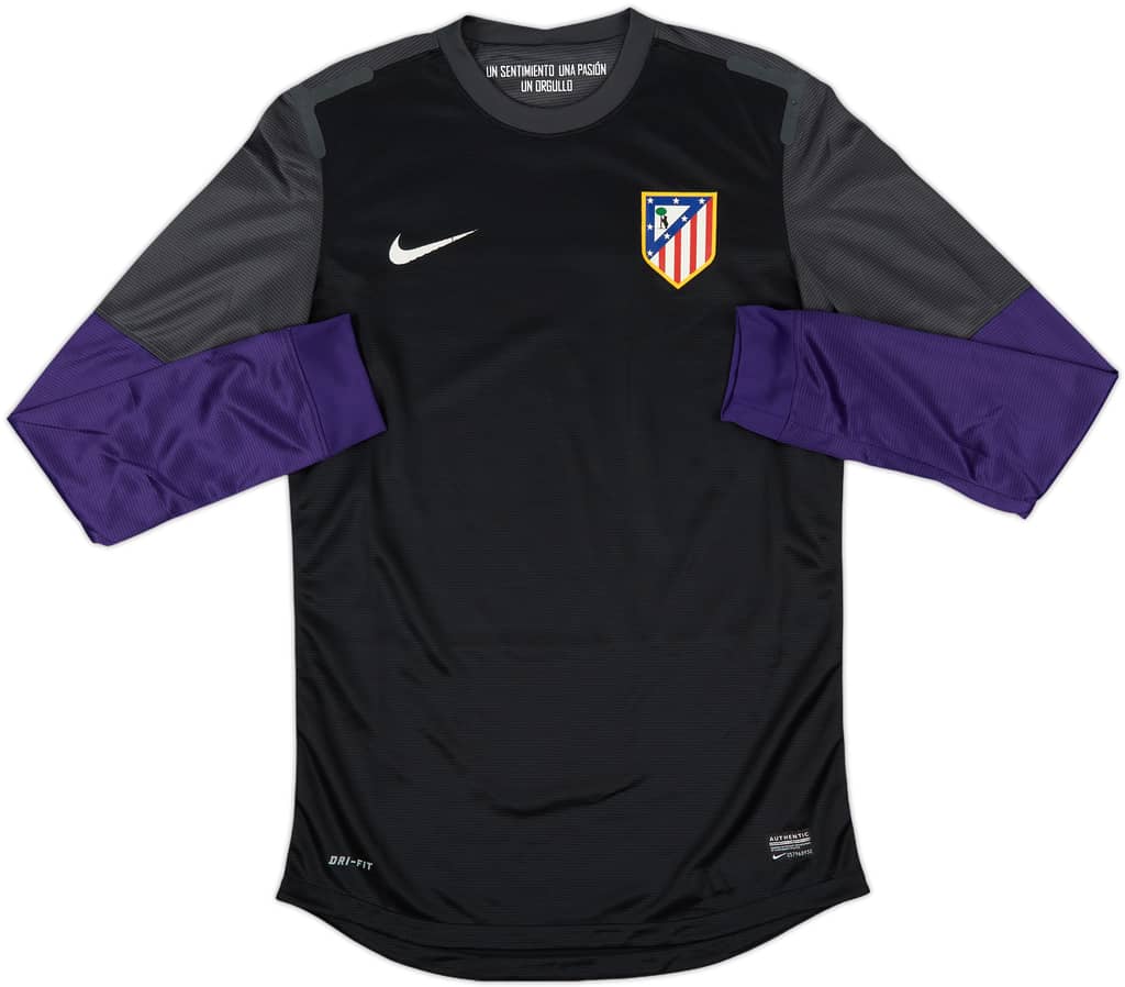 2012-13 Atletico Madrid Player Issue GK Shirt - 6/10 - (M)